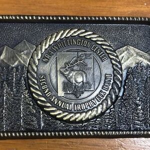 NRA -Rocky Mountain ELK -New Mexico -2nd Annual Trophy Hunt Belt Buckle